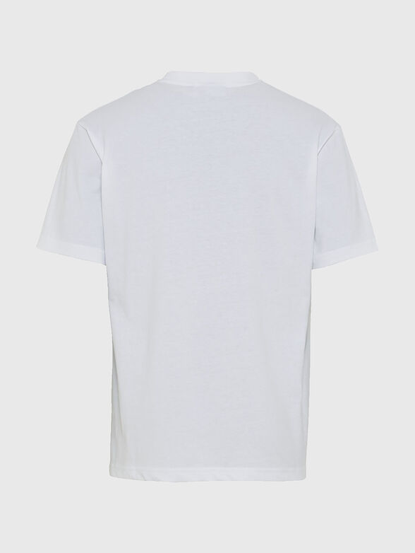 T-shirt with oval neckline - 2