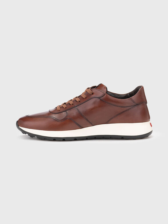 Leather sneakers - 3
