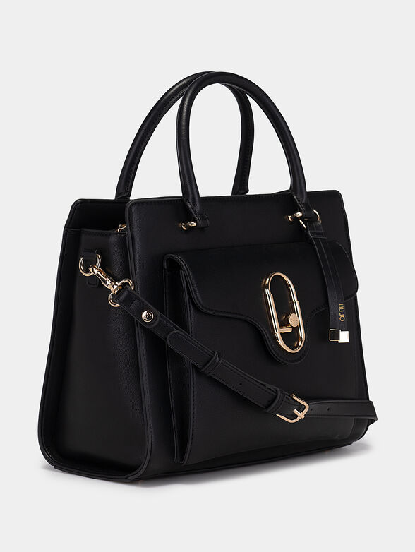 BOSTON bag with maxi logo detail - 4