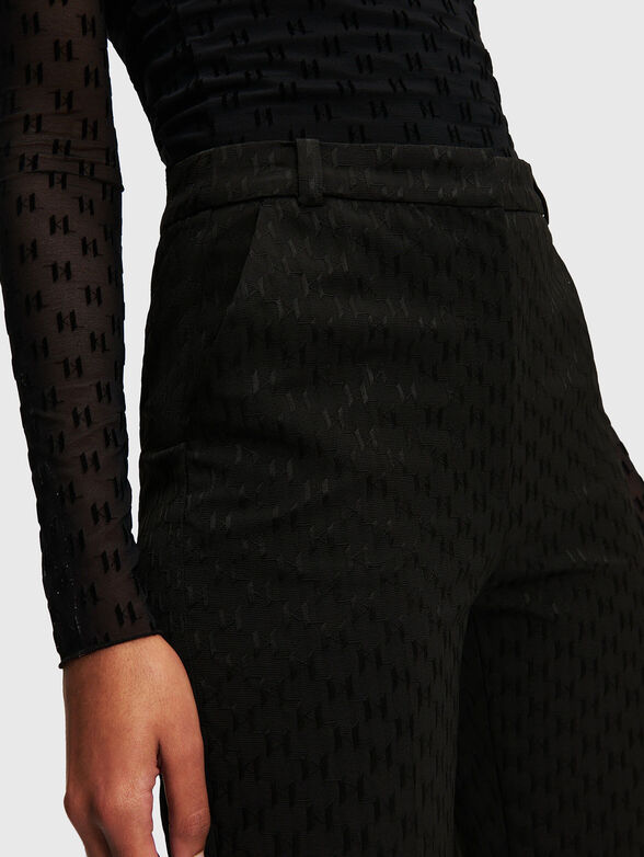 Monogram trousers - 3