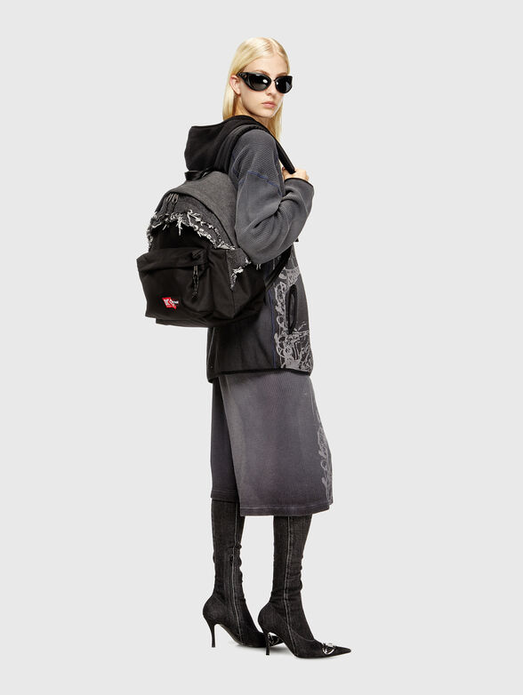 Ripped effect backpack - 3