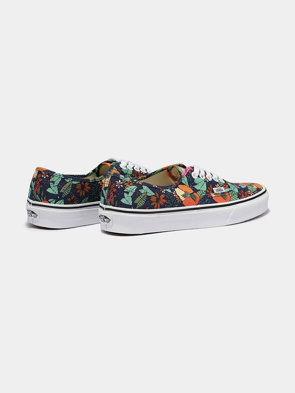 Sports shoes with tropical print - 3