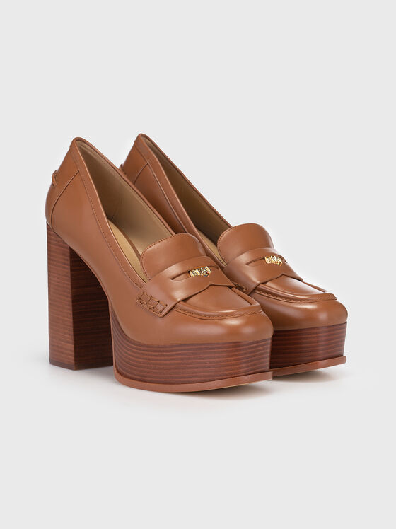 EDEN high heel leather shoes - 2