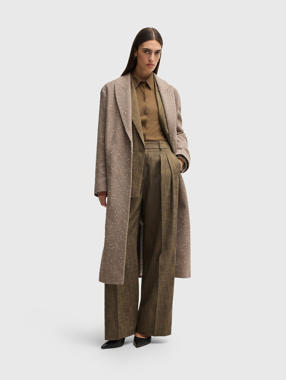 Straight trousers with cuffs - 3