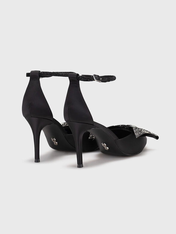 Heeled shoes with rhinestones - 2