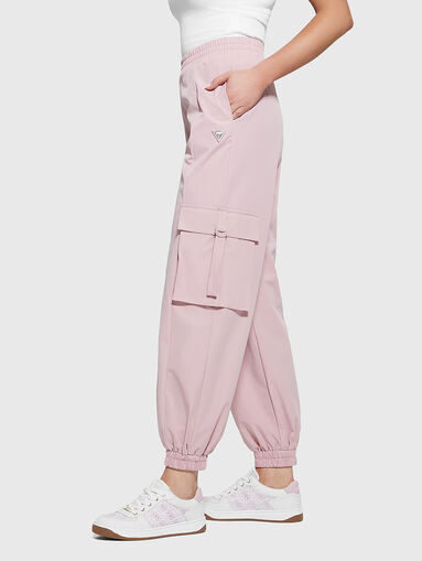 AURLIE cargo trousers in black - 3