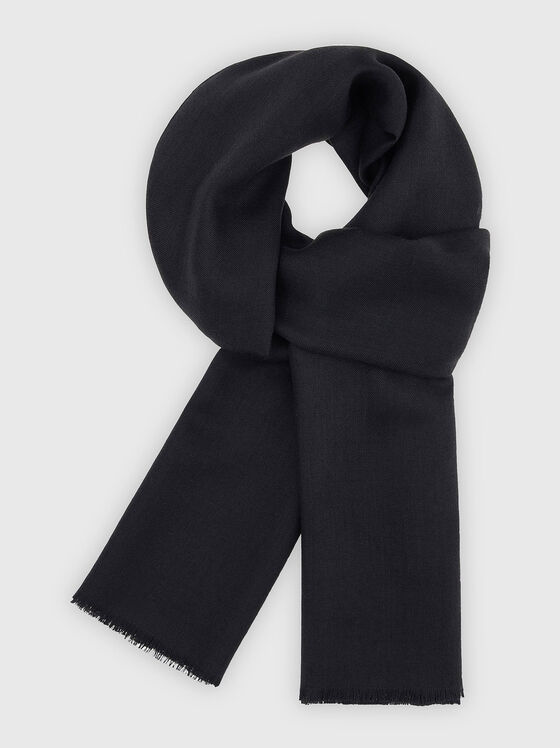 Дълъг шал от вълна и коприна - 1