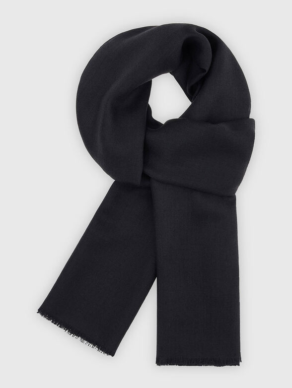 Wool and silk scarf - 1