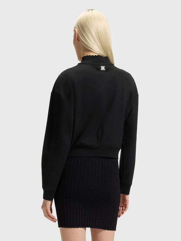 Bomber jacket with buttons - 3