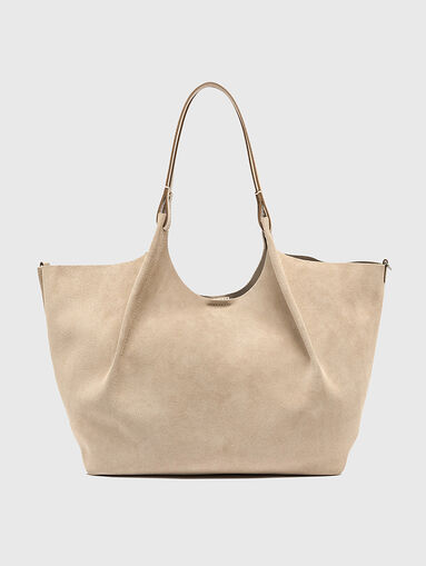 DUA beige suede bag - 3