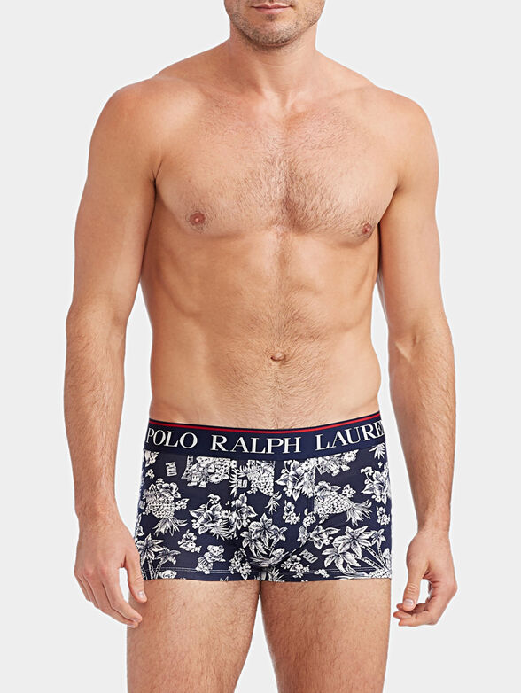 Boxer trunks with print - 1