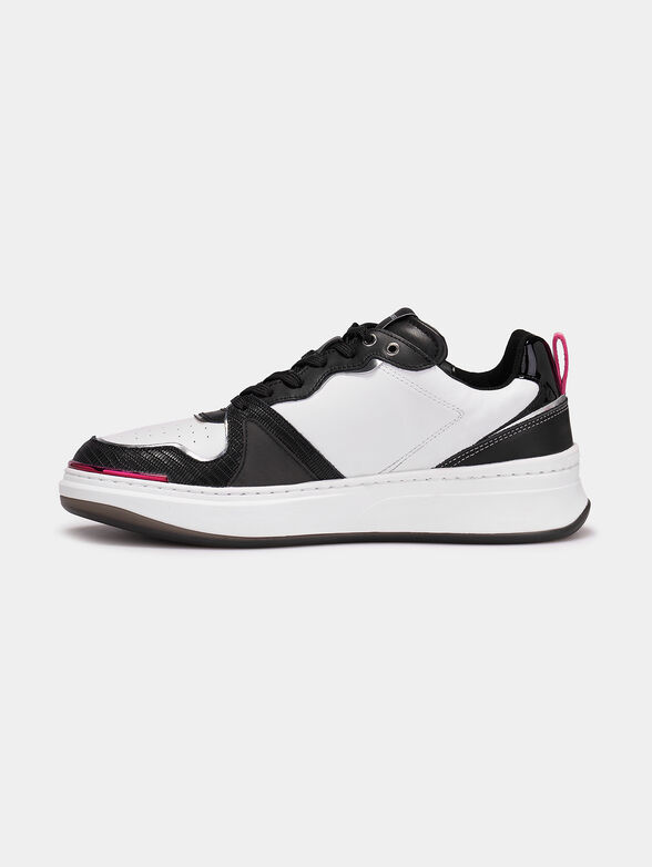 ELEKTRA Sneakers with accents in fuxia - 4