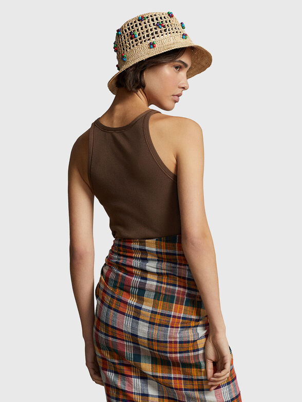 Cotton top of elastic rips - 3