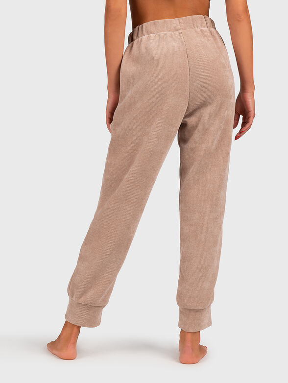 Stretch fabric jogging pants - 2