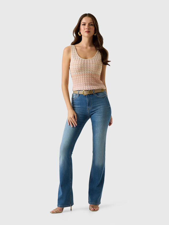 Knitted top made from a viscose blend - 2