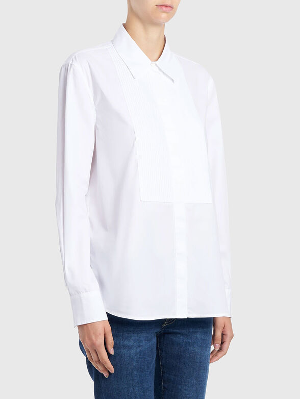 Cotton poplin shirt - 1