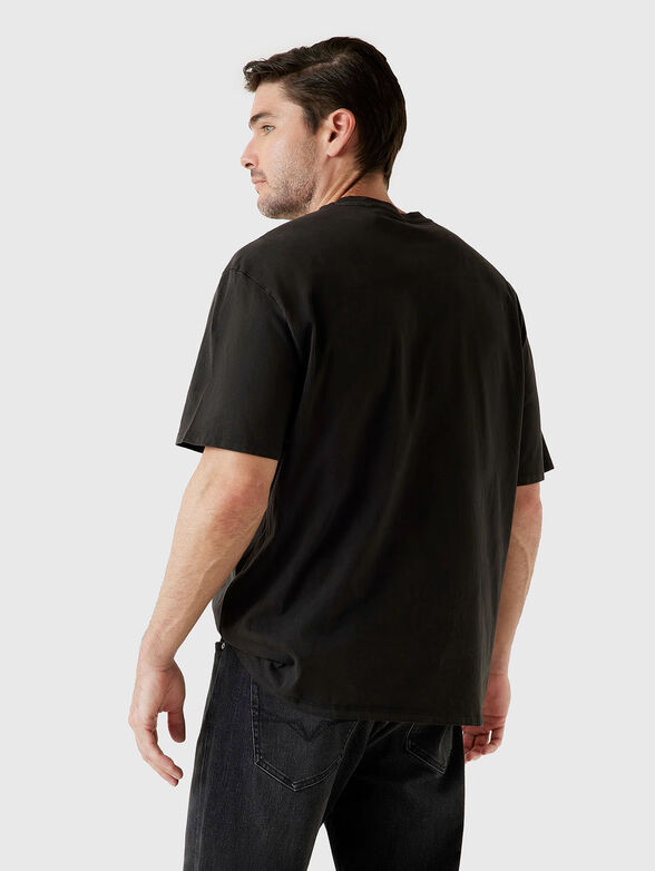 T-shirt with contrast logo print - 3