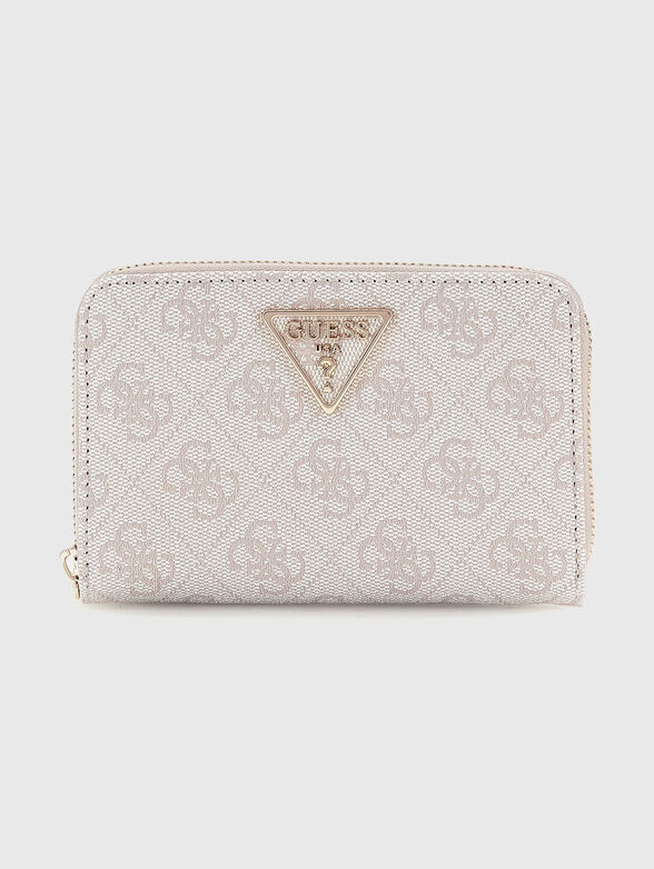 LAUREL wallet with monogram print - 1