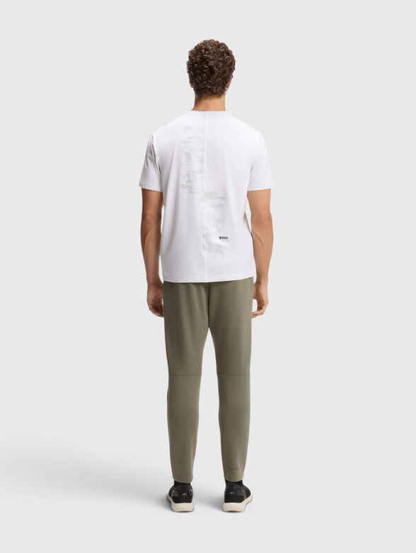 Cotton T-shirt with print - 3