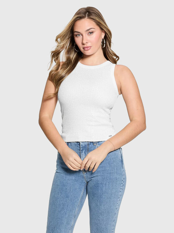 ALEXIA top with sequins - 1