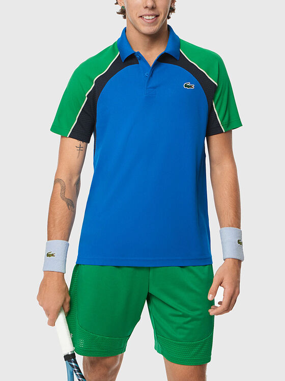 Polo shirt with logo embroidery - 1