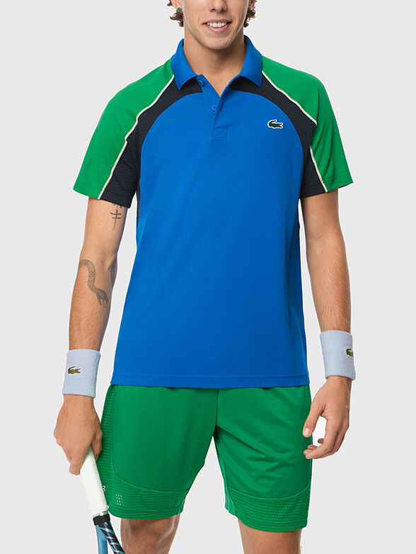Polo shirt with logo embroidery - 1