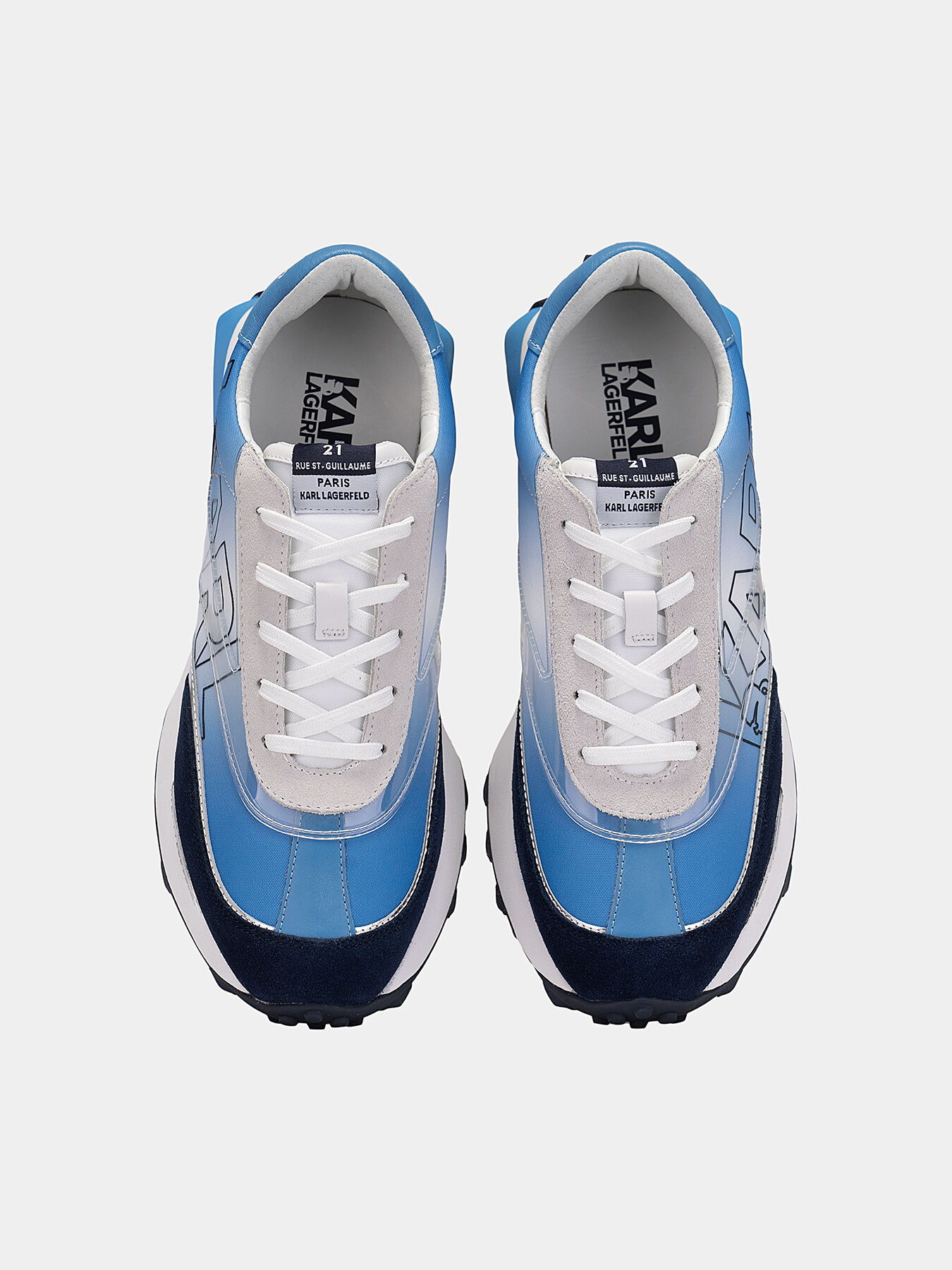 ZONE blue sneakers brand Karl Lagerfeld — Globalbrandsstore.com/en