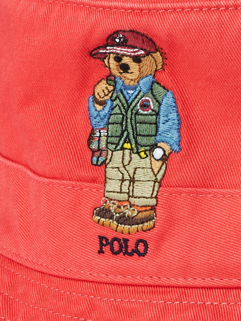 Bucket hat with Polo Bear motif - 3