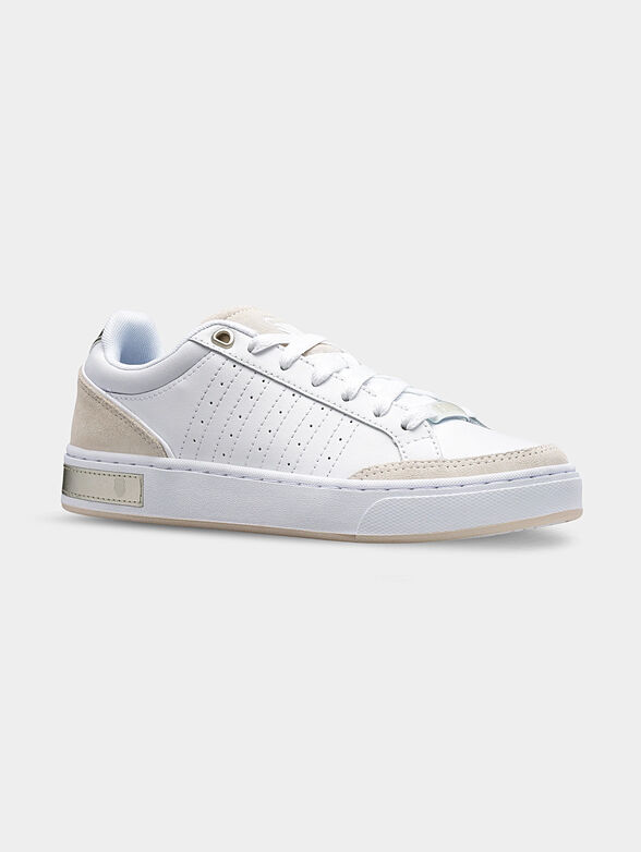 COURT BLOCK sports shoes with gold detail - 2