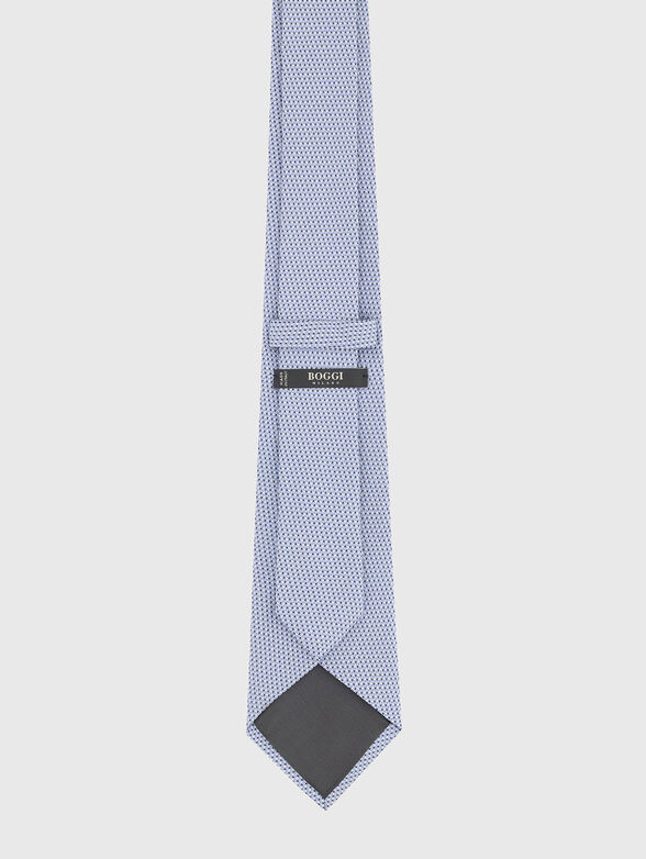 Textured silk blend tie - 2