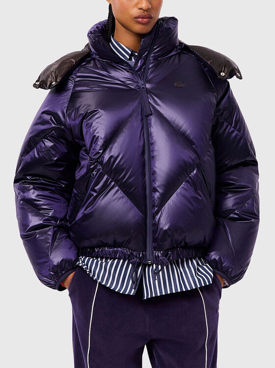 Оувърсайз пухено яке - 1