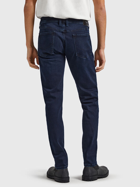 HATCH dark blue slim jeans - 2