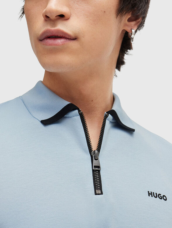 DALOMINO polo shirt with contrasting details - 4