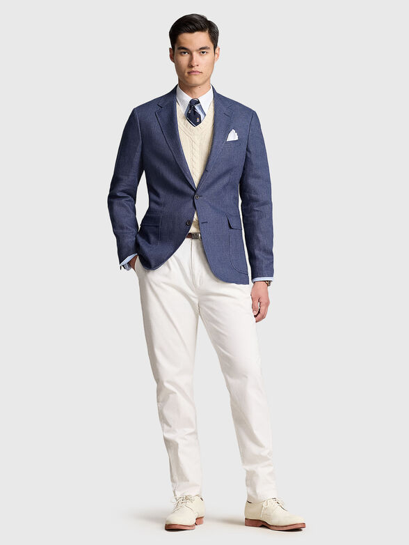 Dark blue blazer - 1