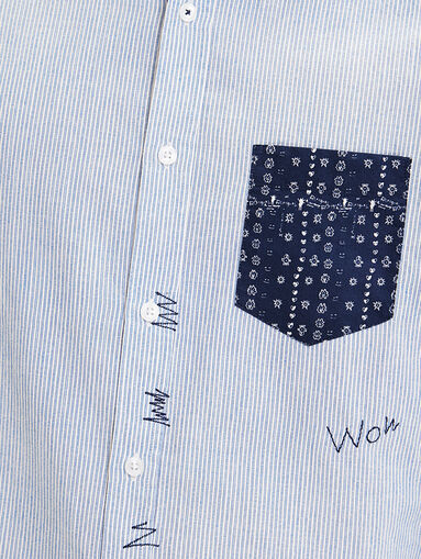 JERAY shirt with accent pocket - 5