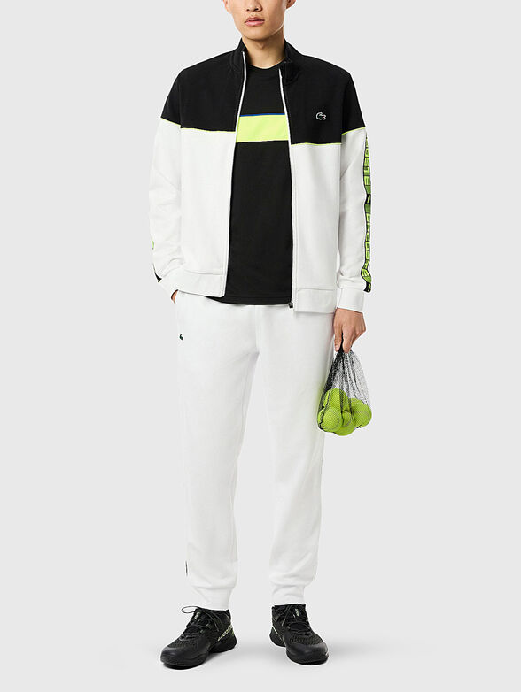 Cotton T-shirt with accent back - 2