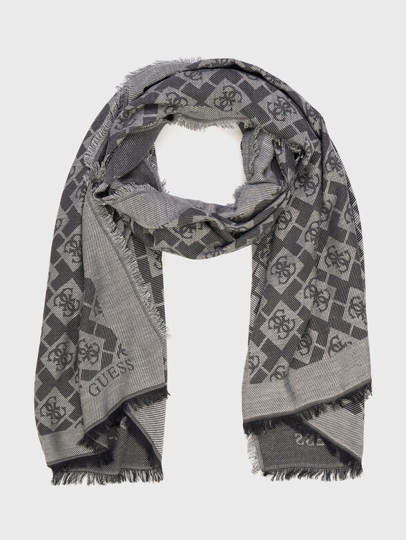 Jacquard scarf - 1