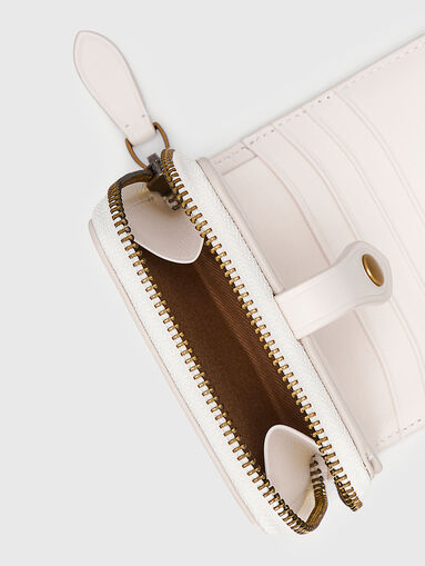 Small leather wallet with Polo Bear print - 5