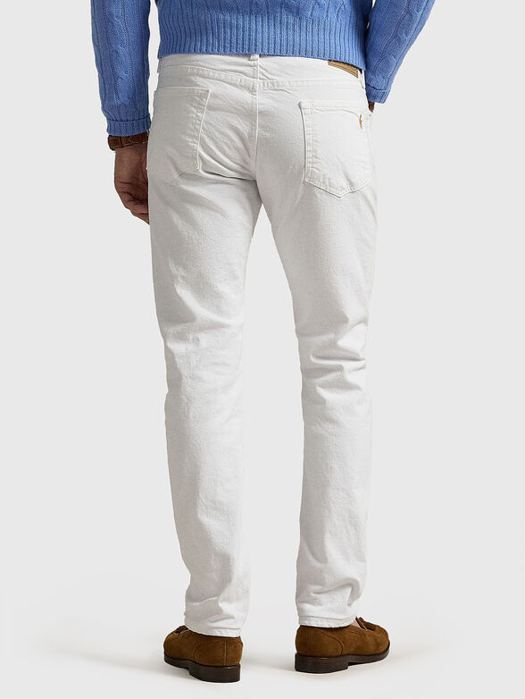 Cotton white jeans - 1