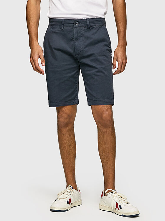 Тъмносини къси панталони MC QUEEN - 1