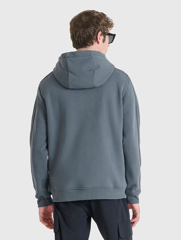 Cotton sweatshirt with logo - 2