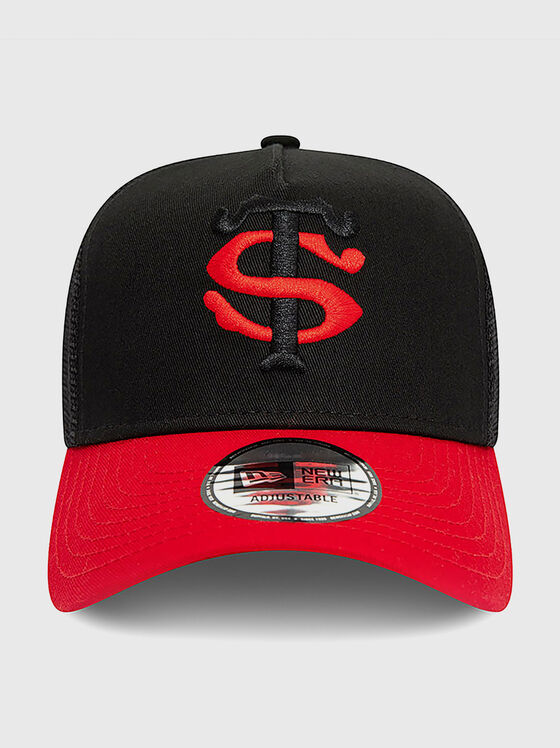 Hat with contrast visor - 1