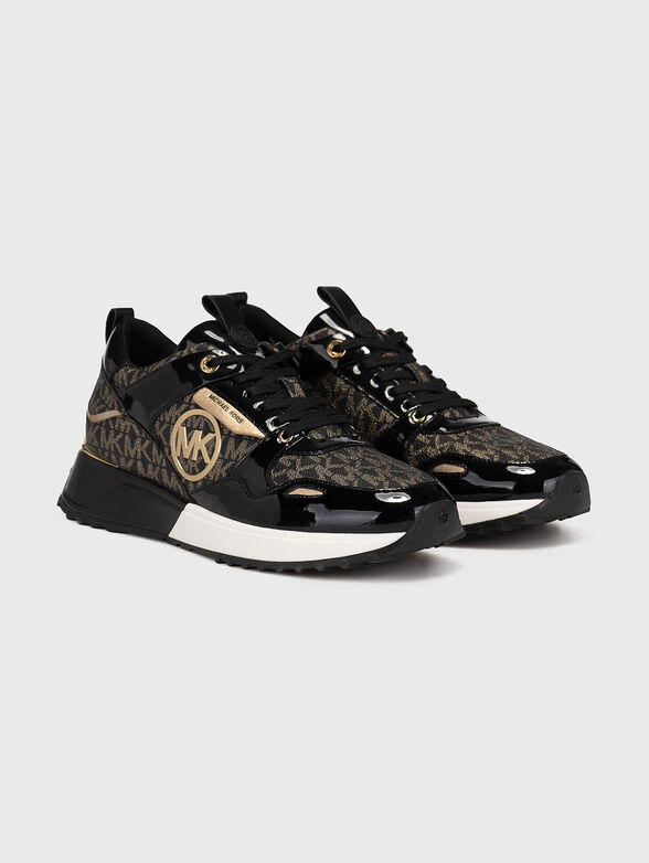THEO sports shoes with monogram logo print - 2