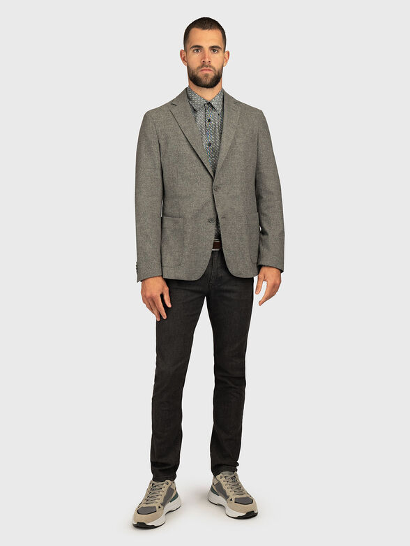 Jacket with notched lapel - 2