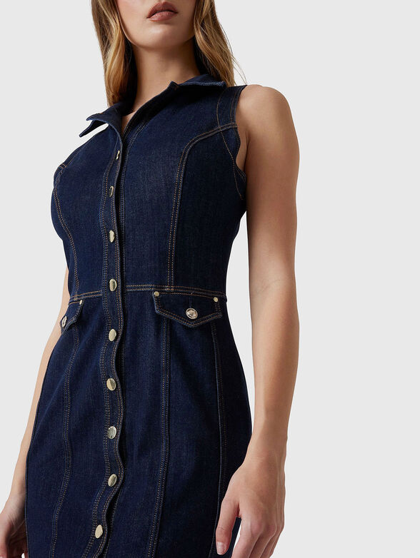 DESTINY mini denim dress - 3