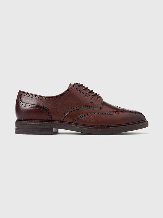 Кожени обувки ASHER WINGTIP - 1