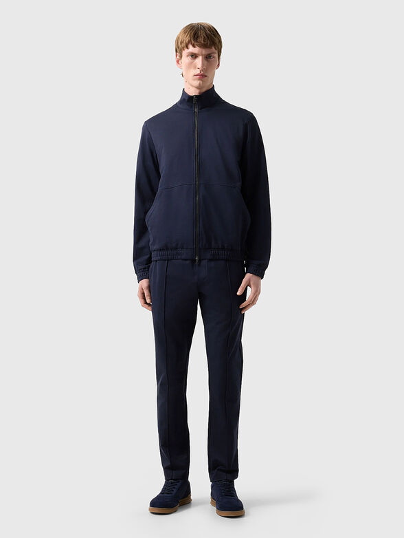 RUPERT cotton jacket with a double-zip  - 2