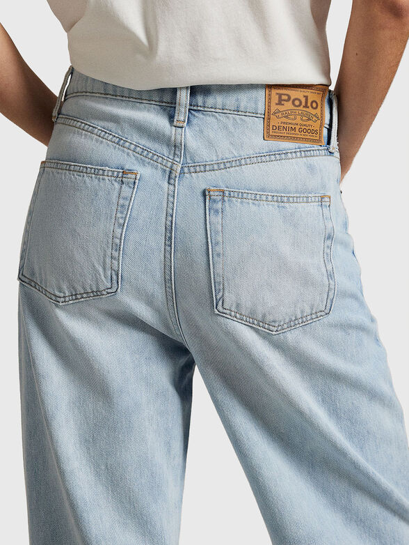 High waisted wide leg jeans - 3