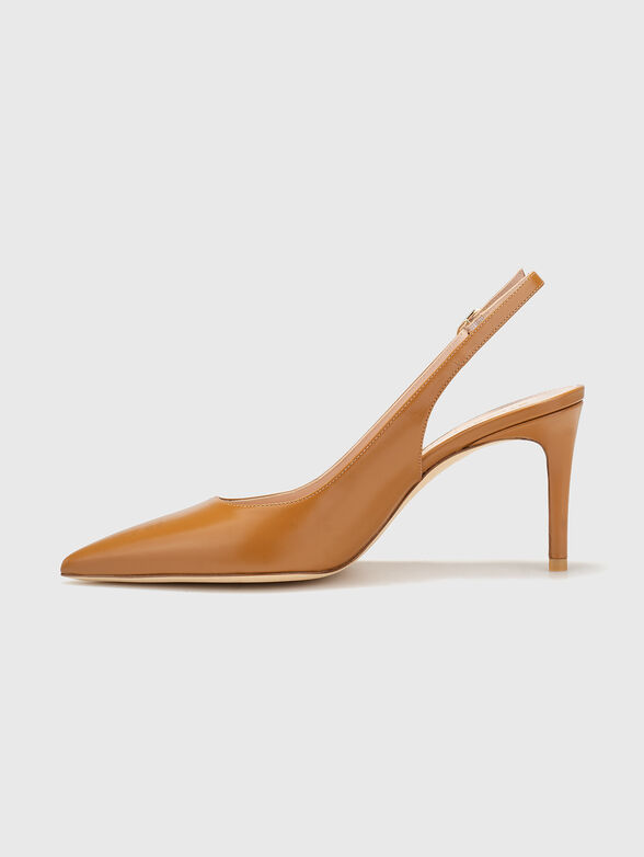 STUART POWER SLGBK 7 leather heel shoes - 4