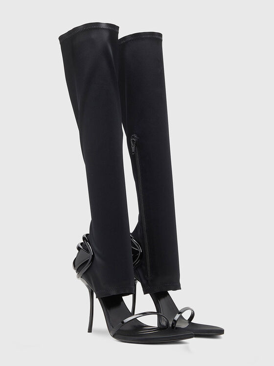 D-TEN&HALF heel sandals - 2